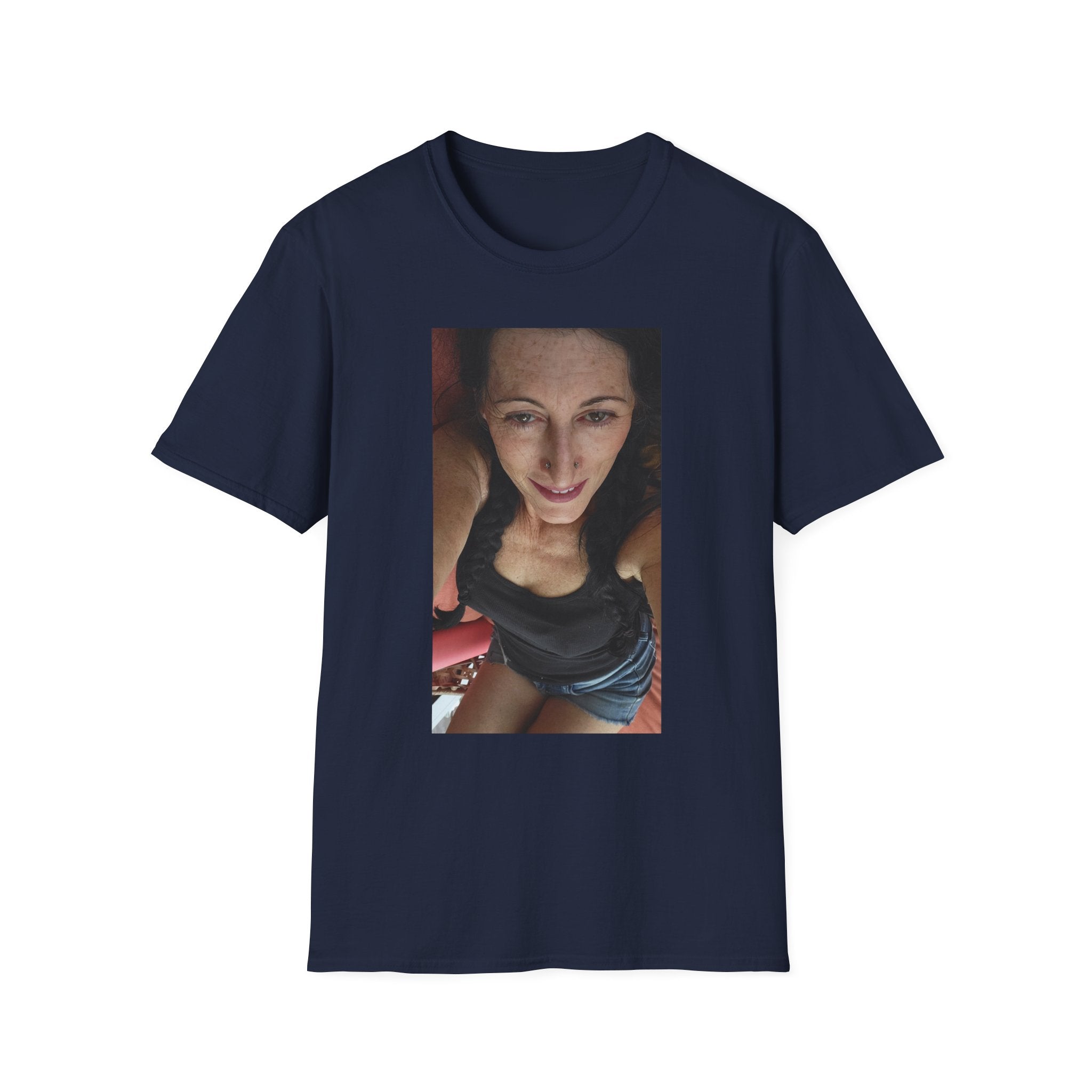 Photo Print T-Shirt — Personalized Selfie Portrait Tee