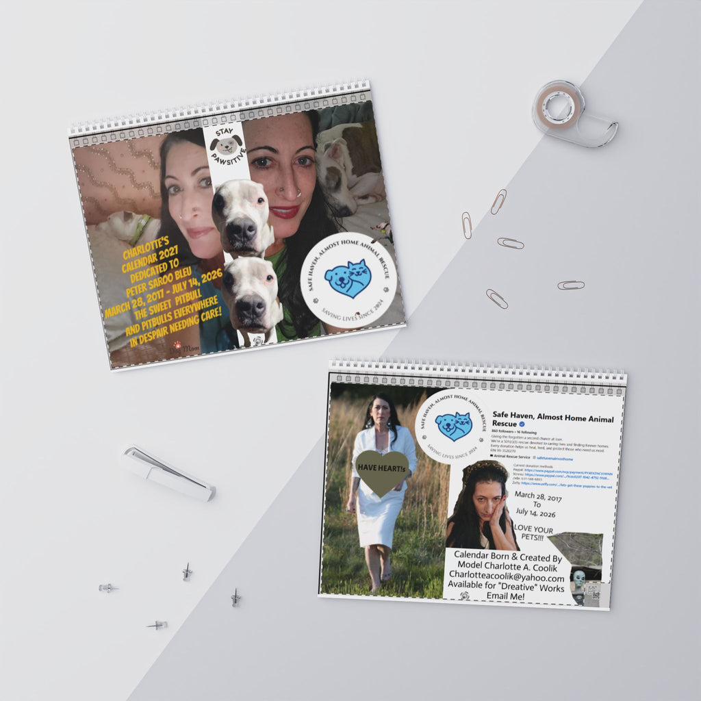 2027 Rescue Dog Wall Calendar — Inspiring Shelter Pets & Adoption Stories