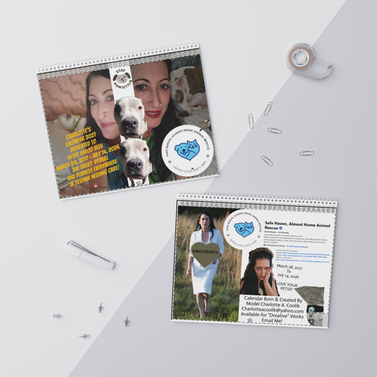 2027 Rescue Dog Wall Calendar — Inspiring Shelter Pets & Adoption Stories