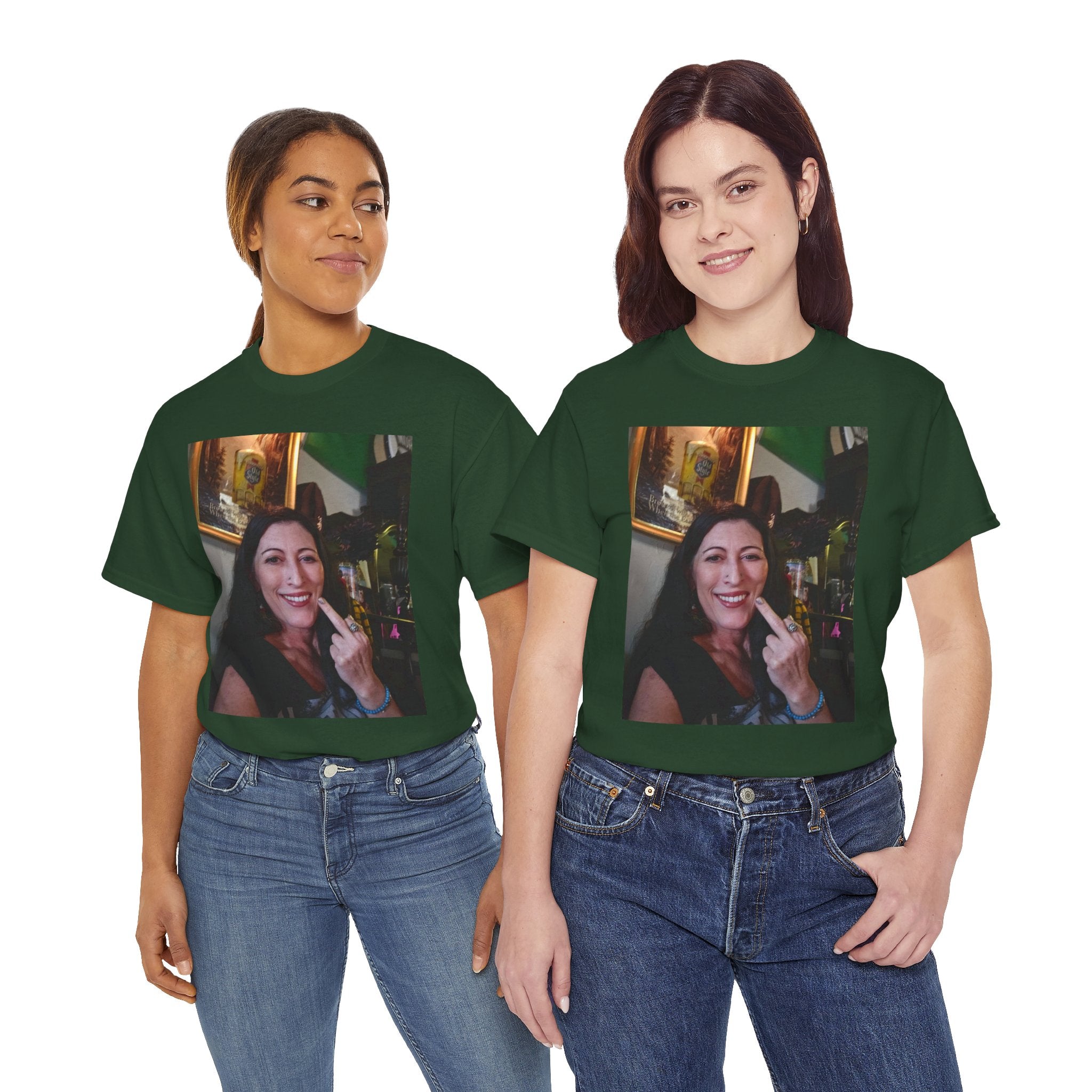 Photo Portrait Tee — Casual Personalized Graphic T‑Shirt