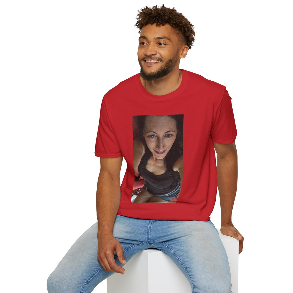Photo Print T-Shirt — Personalized Selfie Portrait Tee