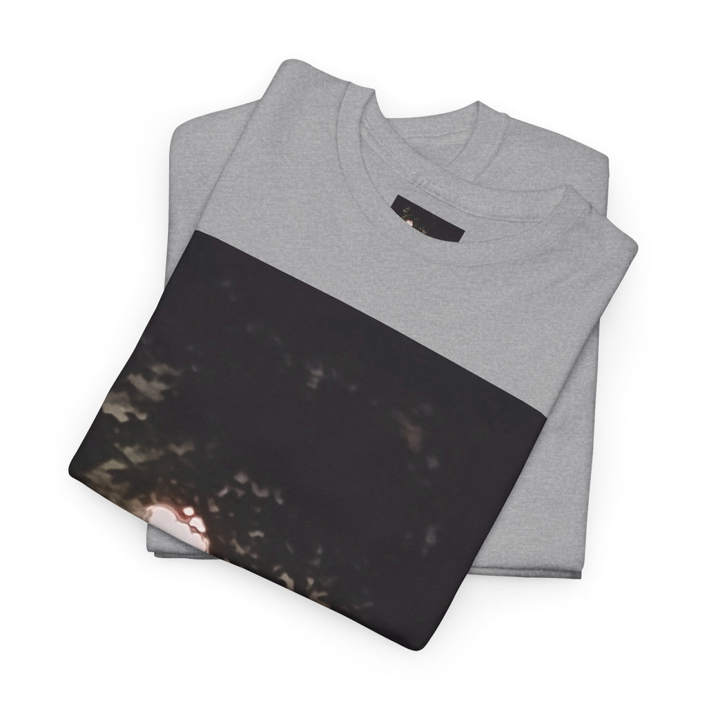 Full MoonTree Graphic Tee — Night Sky Photography Shirt