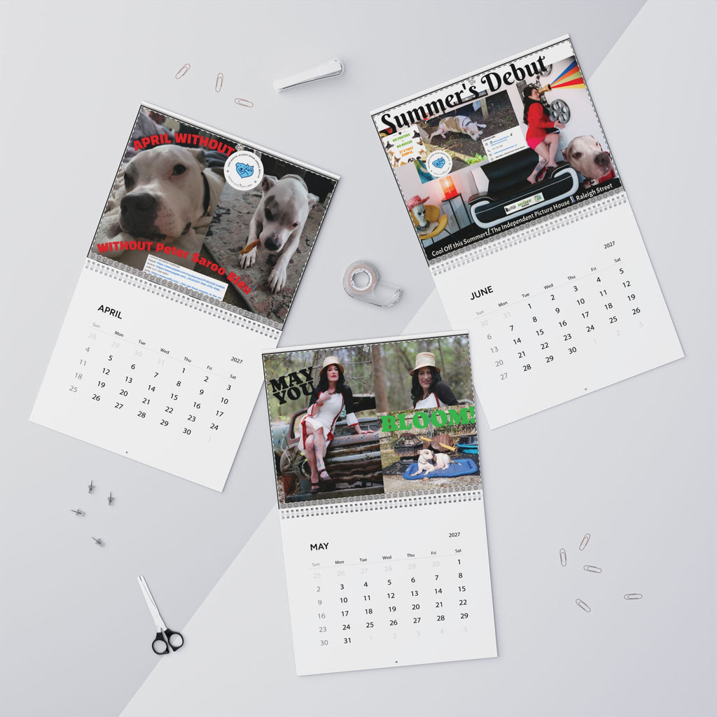 2027 Rescue Dog Wall Calendar — Inspiring Shelter Pets & Adoption Stories