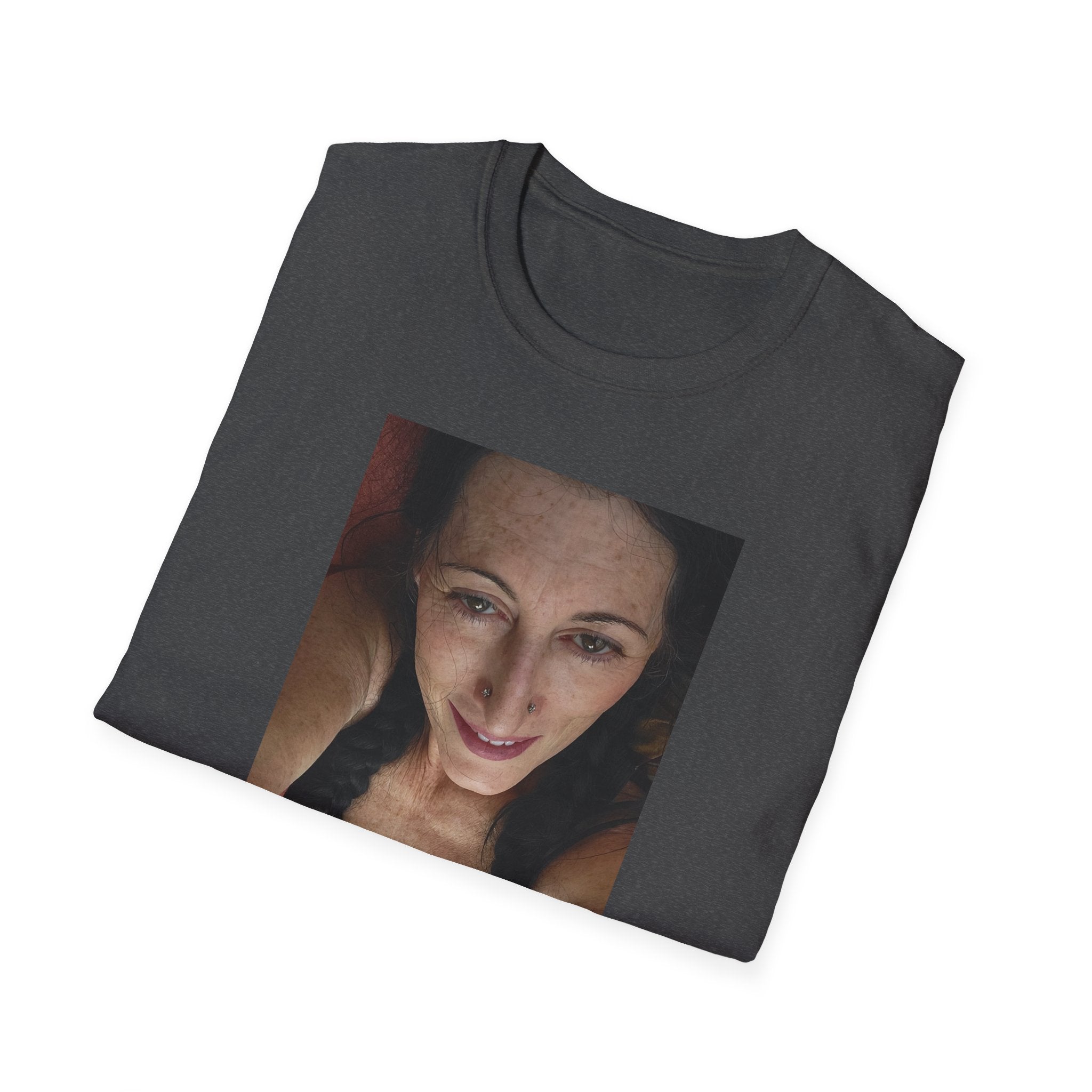 Photo Print T-Shirt — Personalized Selfie Portrait Tee