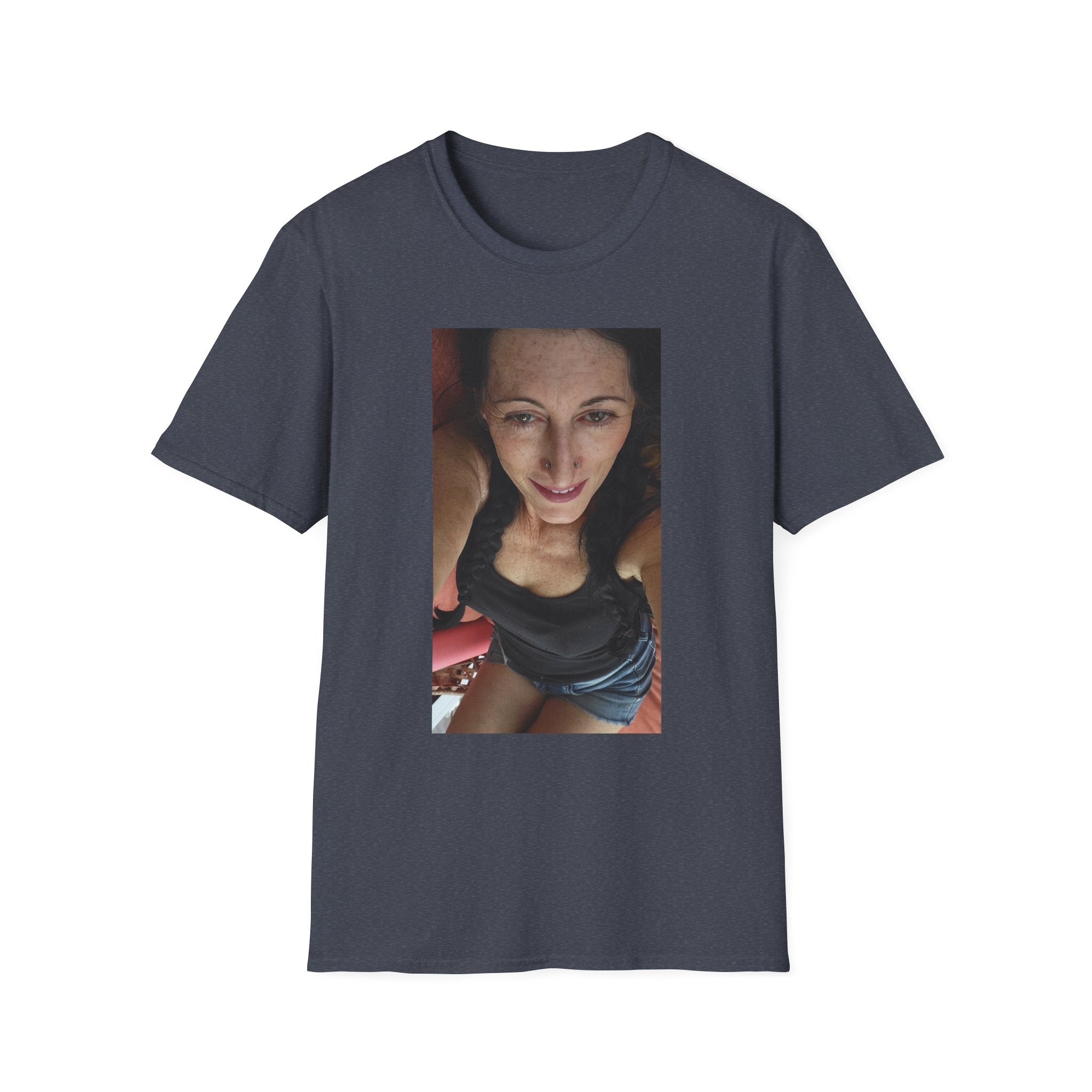 Photo Print T-Shirt — Personalized Selfie Portrait Tee