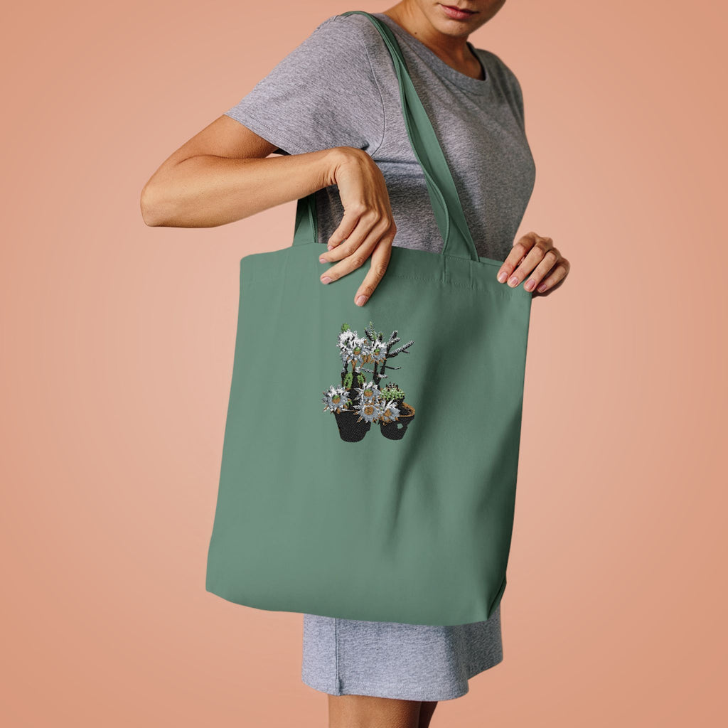 Bloomin' Cactus Cotton Tote — Gift Bag