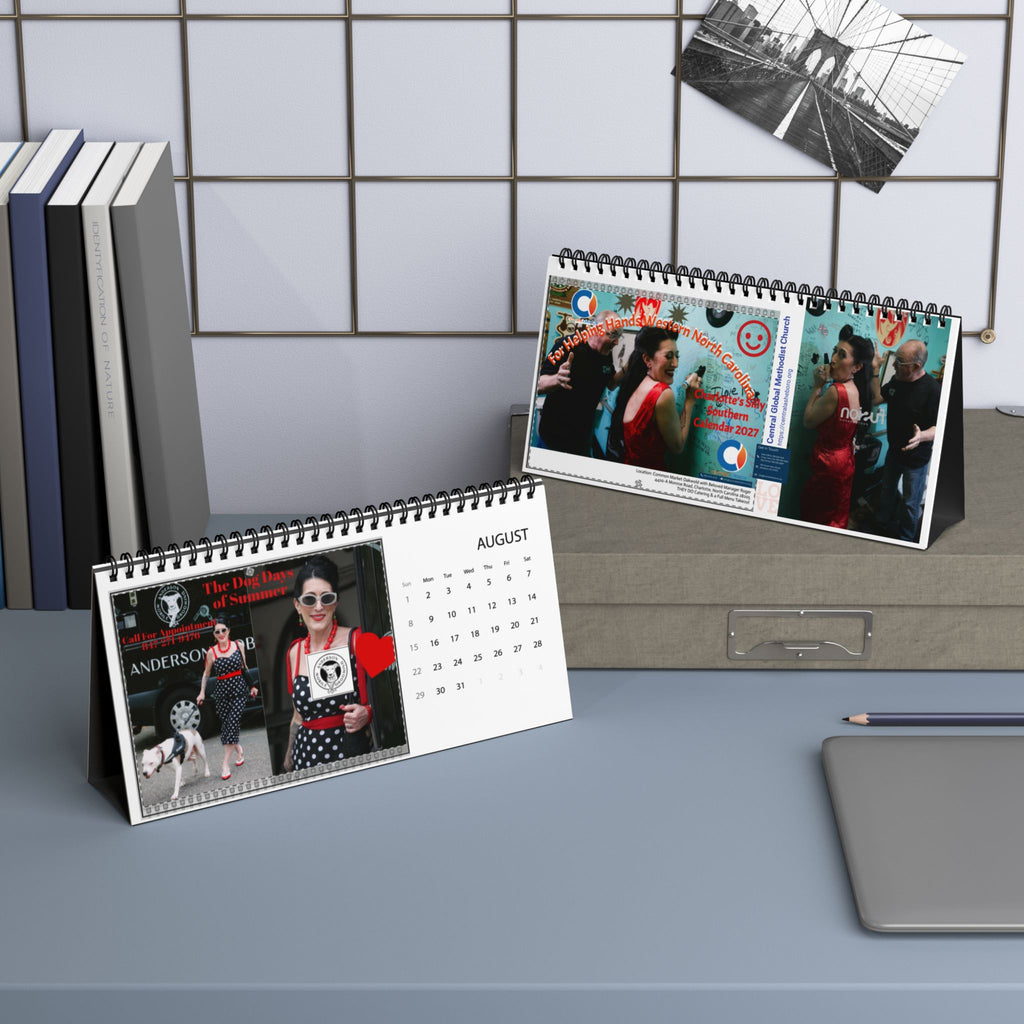 WNC Appalachian Charity Desktop Calendar for Helping Hands (2027 grid)