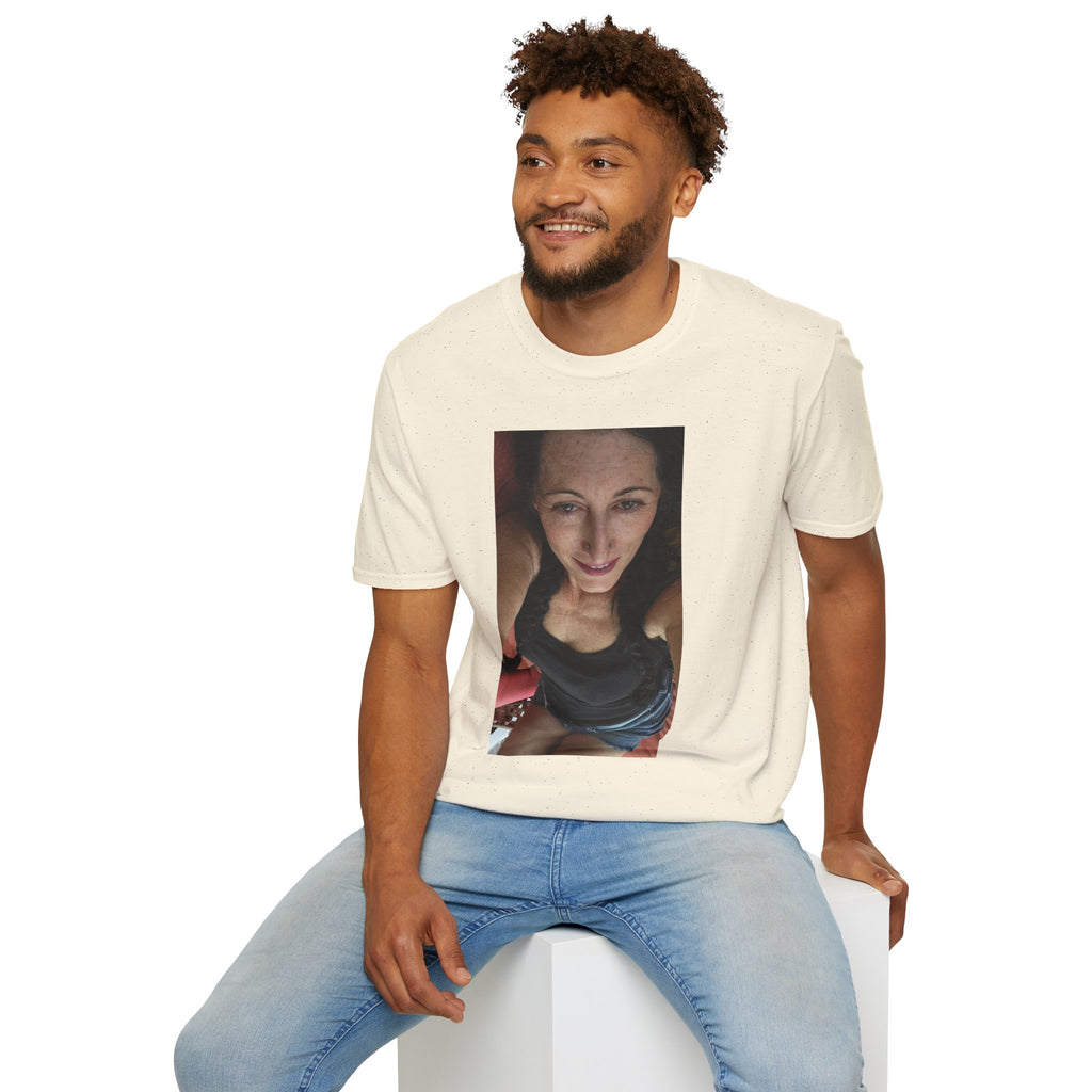 Photo Print T-Shirt — Personalized Selfie Portrait Tee